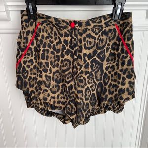 Rosa Cha leopard shorts